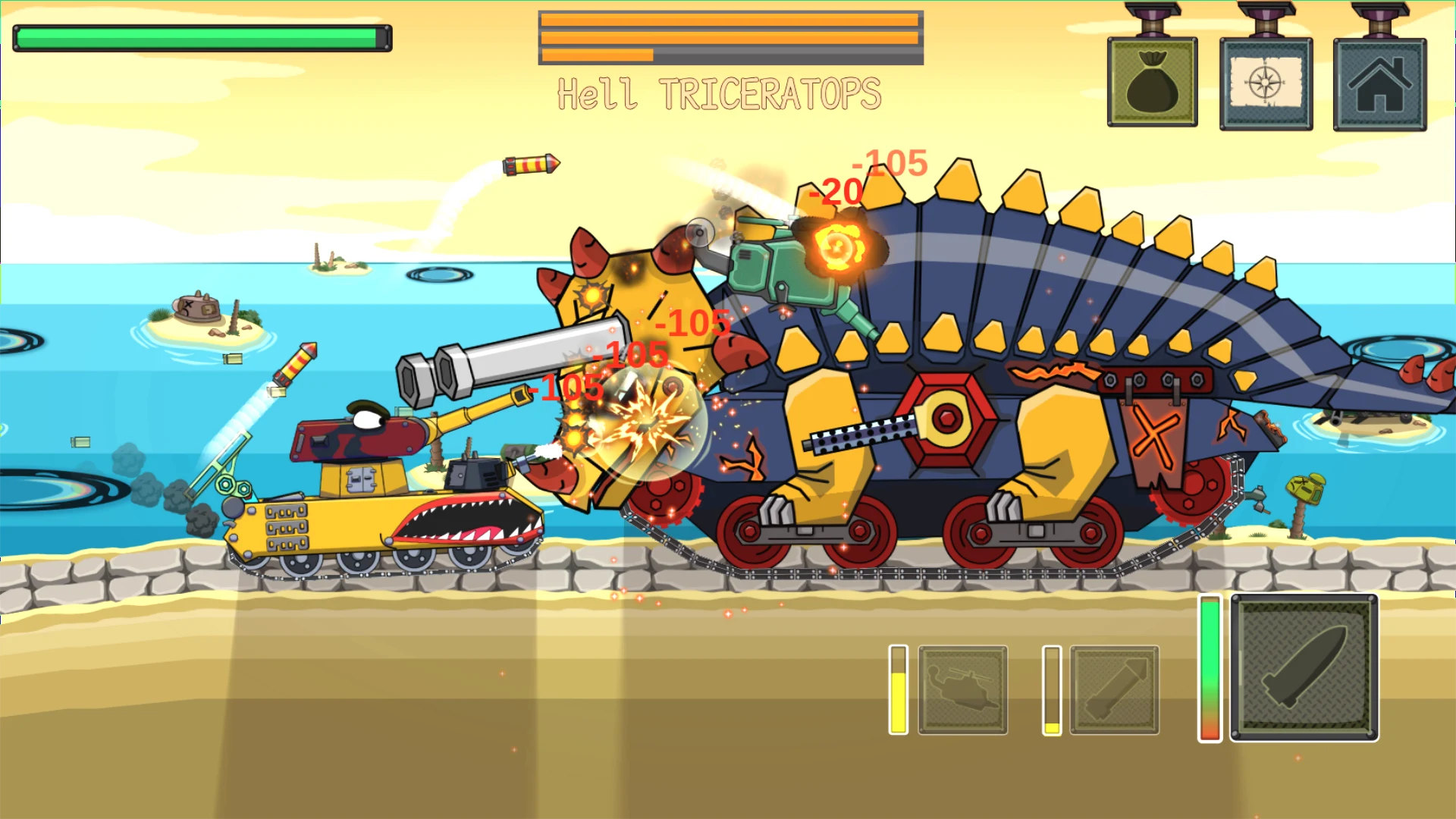 TankCraft 2: Hell Bosses War screenshot