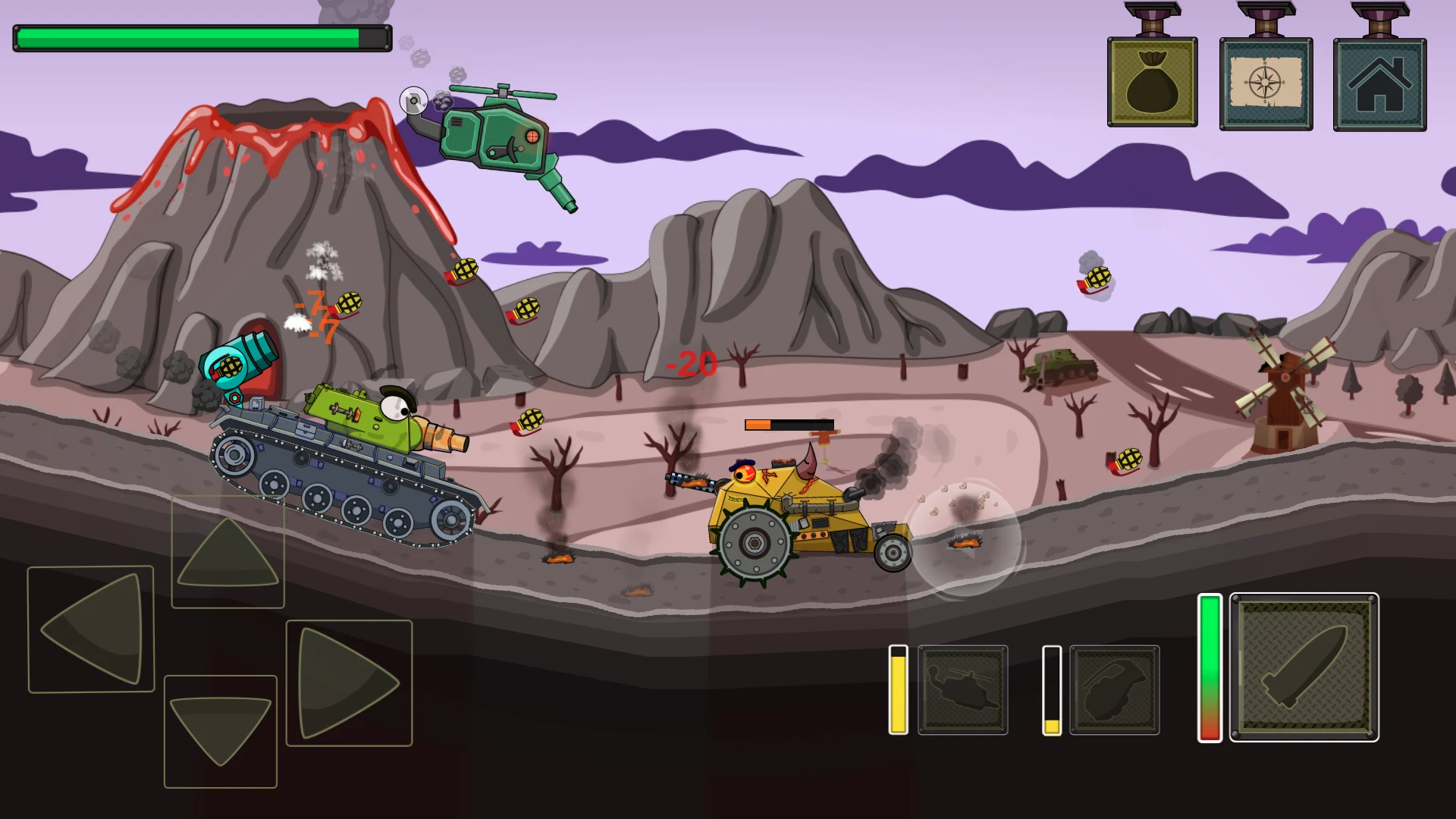TankCraft 2: Hell Bosses War screenshot