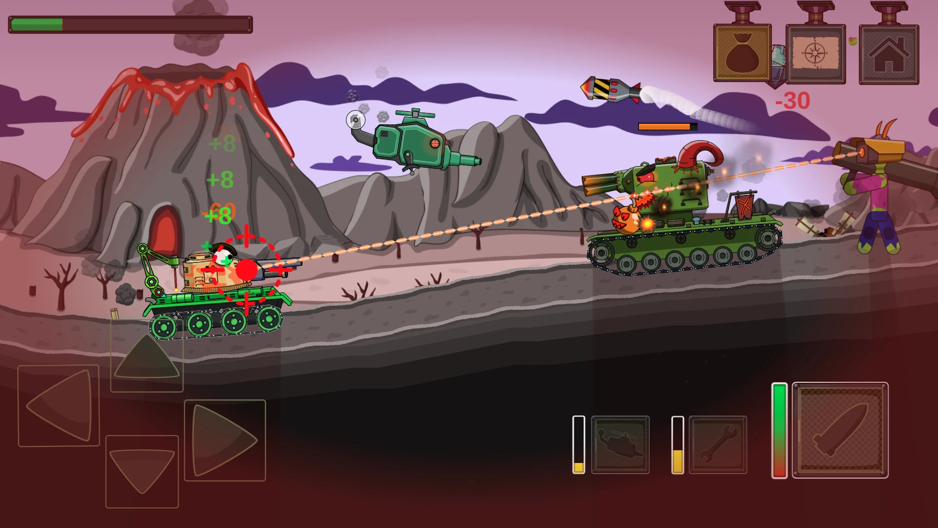 TankCraft 2: Hell Bosses War screenshot