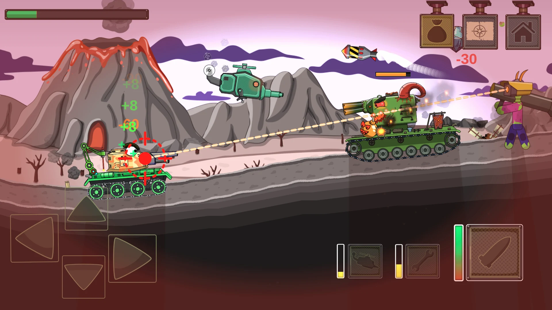 TankCraft 2: Hell Bosses War screenshot